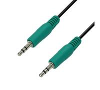 Câble Audio Auxiliaire Jack 3,5 mm mâle mâle Waytex 21551 Haute Qualité 1,50m