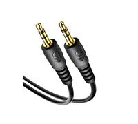 Câble Audio Auxiliaire Jack 3.5mm vers Jack 3.5mm 1.8m Akyga Noir