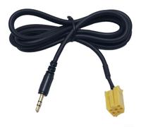 Câble audio auxiliaire pour Fiat pour Alfa Romeo, câble d'entrée AUX IN, adaptateur radio 3,5 mm, extension auxiliaire, connexion musique stéréo