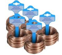 Câble Audio Câble Speakerkabel Ignifuge Transparent L 10m 5er Set