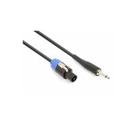Vonyx Câble audio haut-parleur CX305-10 NL2 - Jack 6,35 mm - 10 m - Noir