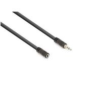 Câble Audio Cordon Jack 3,5 Stéréo/Jack 3,5 Stéréo Femelle - 6m