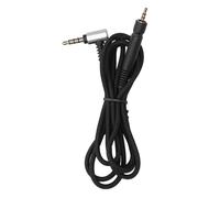 Câble audio coudé avec fiche plaquée or, compatible avec le casque gaming sans fil Corsair Virtuoso RGB, câble audio 3,5 mm doté de conducteurs