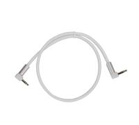 Câble Audio de 3,5 Mm, Cordon Auxiliaire Sonore à Angle Droit à 90 Degrés, Mâle de 3,5 Mm à Un Cordon Stéréo Mâle 3,5 Mm pour Le Haut-Parleur de Tablette Casque (2m)