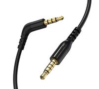 Câble audio de rechange 3,5 mm pour casques Arctis Nova Pro, Nova 7/7X/7P/1 | Cordon audio de 3,5 mm à 5 pôles à 4 pôles compatible avec les casques SteelSeries Arctis Nova Pro, Nova 7 7X 7P 1 1X 1P