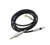 Câble audio de rechange compatible avec Bose 700, QC25, QC35 II, QC35, QC45, QuietComfort 25, QuietComfort 35, casque avec adaptateur de 6,35 mm, 2 m