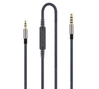 Câble audio de rechange - Compatible avec casque AKG N60 N60NC Y45BT Y50 Y50BT Y40 Y55 K845BT K840KL et Samsung Galaxy, Huawei, Android - Avec télécommande de contrôle du volume