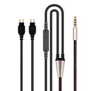 Câble audio de rechange - Compatible avec casque Sennheiser HD525 HD545 HD565 HD580 HD600 et compatible avec Samsung Galaxy Huawei Android avec microphone intégré et contrôle du volume à distance