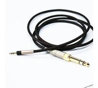 Câble audio de rechange compatible avec casques Sennheiser HD6 MIX, HD7, HD8 DJ 2 m