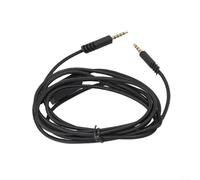 Câble audio de rechange pour casque compatible avec Logitech Astro A10 A40 TR Mixamp, haute conductivité et résistance (pour fil tressé) 2 m