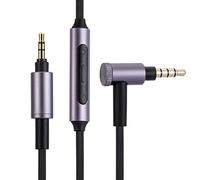 Câble audio de rechange pour Sony, compatible avec casque Sony MDR-10R MDR-1A XB950 Z1000 WH-1000XM2 H800 H950 10RBT H900 MSR7 - Câble jack stéréo 3,5 mm vers 2,5 mm, micro intégré