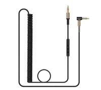 Câble audio de remplacement avec télécommande et microphone compatible avec les casques Marshall Major 2, 3, 4 et Monitor II Mid ANC