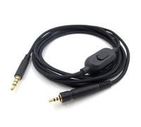 Câble Audio de remplacement pour écouteurs, 2m, pour Sennheiser G4ME ONE ZERO PC 373D GSP350, tonalité réglable, Jack 3.5mm