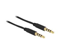 Delock - Câble pour casque micro - mini jack 4 pôles mâle pour mini jack 4 pôles mâle - 3 m - blindé - noir https://www.fnac.com/mp23849741/Delock-3-5mm-3-5mm-3m-83437/w-4?oref=b04bf750-269a-c495-51df-8d10bef18ca4