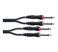 Câble Audio Double Jacks Mono 6 M