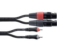 Câble Audio Double XLR Femelle / RCA 3 M