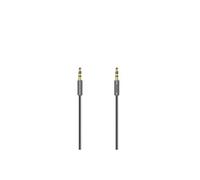 Câble audio Elite, jack mâle 3,5 mm/f . mâle, métal ., doré, 0,75 m