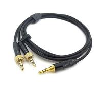Câble audio en nylon pour casque Sony MDR-Z7 Z1R Z7M2 120 cm