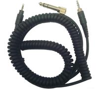 Câble audio en spirale ABS avec broche de verrouillage de 2,5 mm
