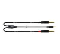 Cable audio en Y 0 9M CORDIAL REAN 3 5 mm/2X 6 3MM