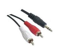 CABLE AUDIO ESTEREO, 3.5/M-2xRCA/M, 1.5 M