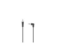 Câble audio, f . jack mâle 3,5mm 90° - f . jack mâle 3,5 mm,stéréo, 0,5 m
