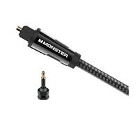 Monster Câble audio fibre optique 3 m Noir