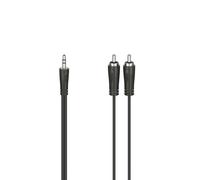Hama 00205111 câble audio 3 m 3,5mm 2 x RCA Noir