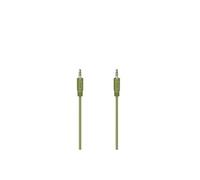 Câble audio Flexi-Slim, jack mâle 3,5 mm/f . mâle, doré, vert, 0,75 m