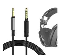 Câble audio Geekria compatible avec Astro A40tr, A40, A30, A10 Gen 2, A10 (casques gaming), Beyerdynamic MMX 300 PRO, câble stéréo de remplacement AUX 3,5 mm (5,6 ft/1,7 m)