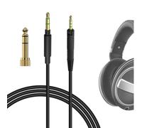 Câble audio Geekria compatible avec casques Sennheiser HD 620S/599/599SE/598/598SE/560S/400PRO/579/569/550/505, 3,5 mm vers 2,5 mm, câble stéréo de remplacement (5,6 ft/1,7 m)
