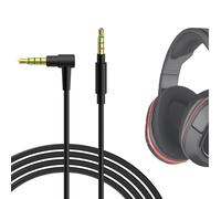 Câble audio Geekria compatible avec Skullcandy Aviator 900 ANC, casques gaming Turtle Beach, PlayStation 5/4, manette Xbox One, 3,5 mm vers 3,5 mm câble stéréo de remplacement (5,6 ft / 1,7 m)