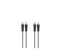 Câble audio - HAMA - 2 fiches RCA mâles - 1,5 m - Coaxial