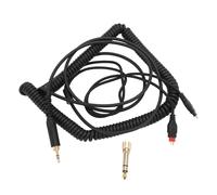Câble audio haute fidélité avec cuivre sans oxygène, câble de remplacement pour casque, extensible et flexible, conception à verrouillage