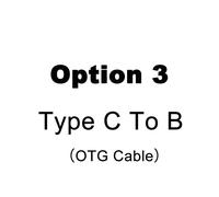 Câble Audio Hifi Usb 2.0 Type A Vers B,Câble Canare,Câble De Données Usb Pour Pc,Mp3,Cd,Dvd,Amplificateur,Radiateur - Type Type C To B-1m