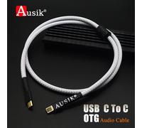 Câble Audio Hifi Usb Type C Vers C,Canare,Usb Otg,Pc,Mp3,Cd,Dvd,Amplificateur,Radiateur As030 - Type Type C To C-0.75 M