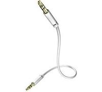 Câble audio Inakustik 003101015 Inakustik 003101015 [1x Jack mâle 3.5 mm - 1x Jack mâle 3.5 mm] 1.50 m blanc contacts dorés Wit G