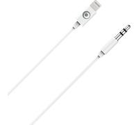Câble Audio Jack 3.5mm / Lightning 90cm Blanc Bigben