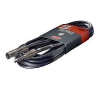 Câble audio Jack mâle-femelle Stagg SAC6PJ-DL deluxe