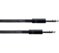 Cordial Câble audio Jack stéréo EM 0.5 VV Elements 6,3 mm mâle–6,3 mm mâle 0,5 m noir PVC