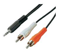 SVD Pro Mini-Jack 3,5 mm vers 2 RCA mâles (1,2 m) - Câbles jack/mini-jack