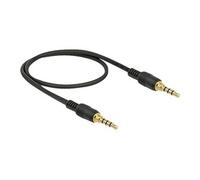 DeLOCK 85592 câble audio 0,5 m 3,5mm Noir