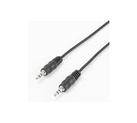 - Câble audio - mini-phone stereo 3.5 mm mâle pour mini-phone stereo 3.5 mm mâle - 1.5 m - noir