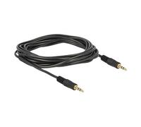 - Câble audio - mini-phone stereo 3.5 mm mâle pour mini-phone stereo 3.5 mm mâle - 3 m - noir