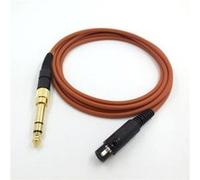 Câble Audio Mini XLR 3 Broches pour Casques AKG Q701 / K702 / K712 / K240 / K240 MKII / K141 / K171 - TPE, 1,8 m, Cuivre OFC