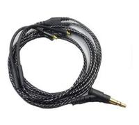 Câble audio MMCX audiophile pour Shure SE215 / SE425 / SE535 / SE846 / UE900 - Noir (1,2 m)