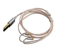 Câble audio MMCX plaqué argent 4,4 mm pour HiFi IEM | Balanced 4,4 mm, signal stable, interférences réduites, compatible avec SE535, SE846