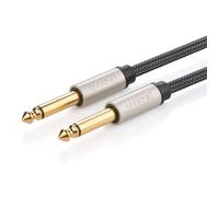 Câble audio mono TS jack 6,35 mm - jack 6,35 mm 3 m - gris