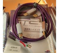 Câble Audio Numérique Gt2pro Occ Hi-Fi Usb2.0,Port Carré A-B,Câble De Données Dac,Fabriqué Au Japon,Livraison - Type Rouge-3.6 M (12ft)