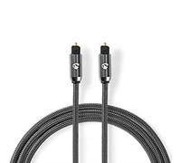 Nedis CATB25000GY10 câble audio 1 m Toslink Gris